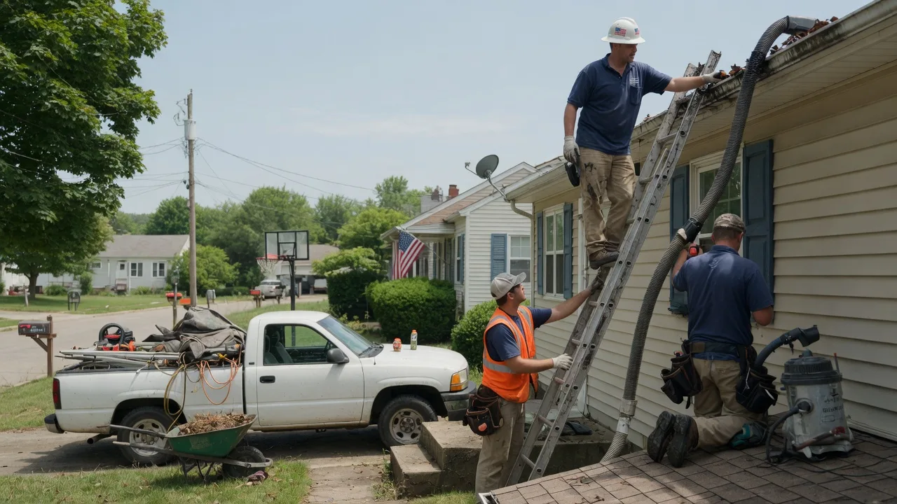 Gutter Installation in Parker City, IN near me